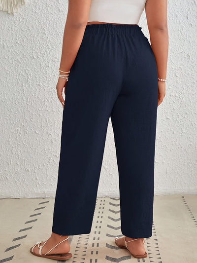 Pantalón RelaxFit Navy - Tallas Grandes