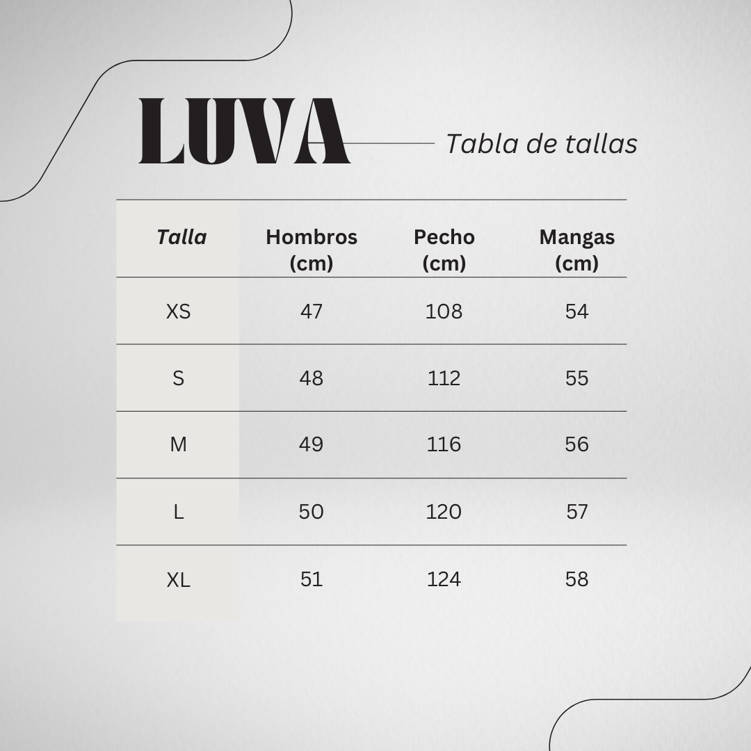 Chaqueta Rebel Luva
